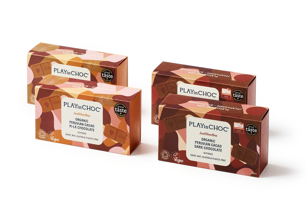 Demand for Premium Treats Leads M&S to Reintroduce PLAYin CHOC Food and Beverage Business Demand for Premium Treats Leads M&S to Reintroduce PLAYin CHOC chocolate, Collaboration, food, Here are the tags based on the title: premium treats, M&S, marketing, PLAYin CHOC, retail, snacks Food and Beverage Business