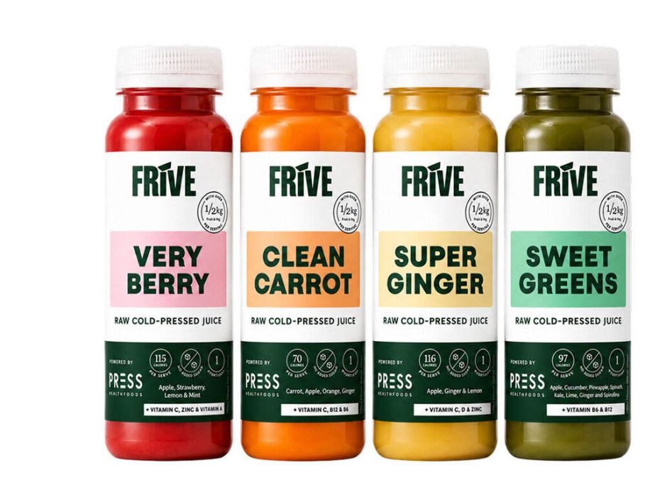 Frive Ventures into the Functional Drinks Market beverages, drink trends, functional drinks, health, Here are some tags based on the title "Frive squeezes into functional drinks": - Frive, hydration, innovation, juice alternatives, natural ingredients, wellness Food and Beverage Business