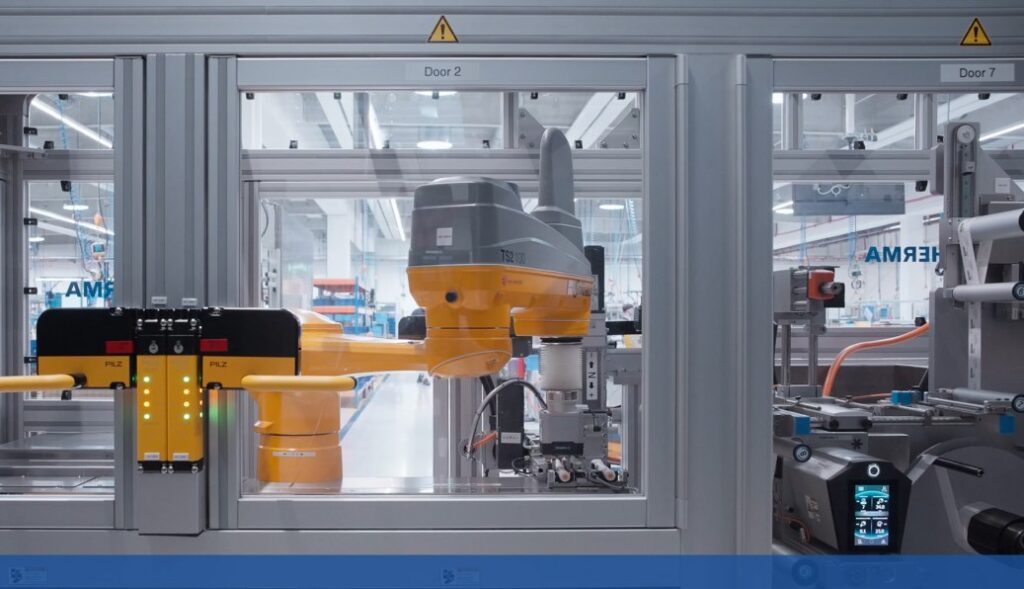 HERMA Tailors the 211R HC Robotic Labeling Cell to Fit Specific Needs Food and Beverage Business HERMA Tailors the 211R HC Robotic Labeling Cell to Fit Specific Needs 211R, cell, Customizes, HC, Here are some tags based on the title provided: HERMA, labeling, meet, Robotic Food and Beverage Business