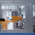 HERMA Tailors the 211R HC Robotic Labeling Cell to Fit Specific Needs 211R, cell, Customizes, HC, Here are some tags based on the title provided: HERMA, labeling, meet, Robotic Food and Beverage Business