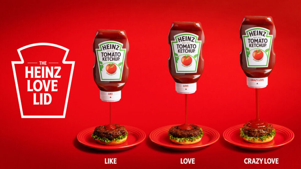 Heinz Introduces the 'Love Lid' to Amp Up Your Ketchup Passion Branding, condiment, food, food trends, Heinz, innovation, Ketchup, Love Lid, marketing, Product Launch Food and Beverage Business