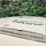 EcoCurve: Simplifying Sustainable Pizza Packaging Corrugated, food and drink packaging, food and drink sustainable packaging, Food packaging, Resource Efficiency Food and Beverage Business