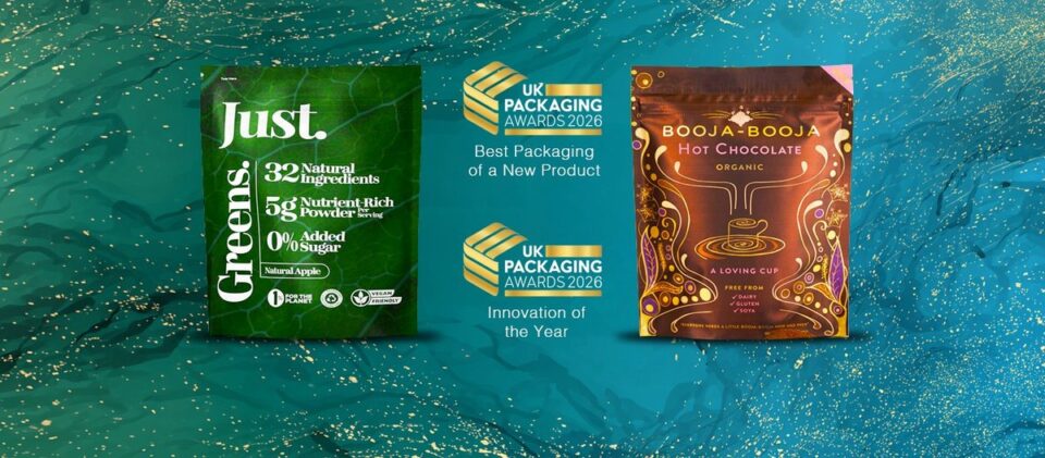 Eco Flexibles shortlisted in two categories at the UK Packaging Awards 2026 Flexible packaging, food and drink packaging, food and drink sustainable packaging, Food packaging Food and Beverage Business
