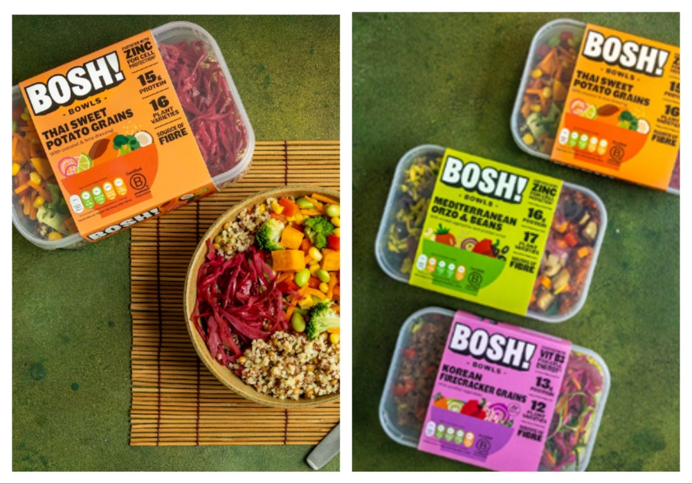 BOSH! Grain Bowls Bring Healthy Convenience to Tesco BOSH, convenience, Grain Bowls, health-conscious, Plant-based food, Tesco Food and Beverage Business