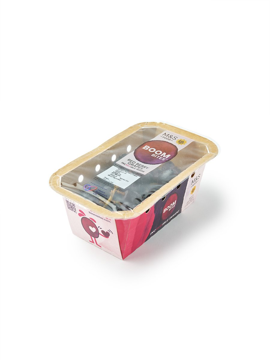 Paranova and AMFresh launch BOOMBITES grapes in sustainable fibre-based packaging food and drink packaging, food and drink sustainable packaging, Food packaging Food and Beverage Business