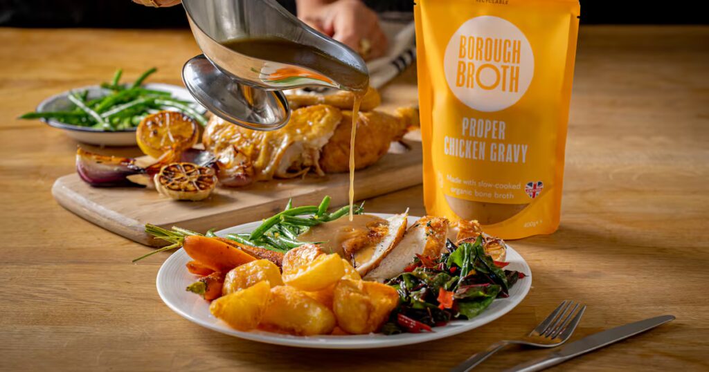 Borough Broth Launches Non-UPF Proper Beef and Chicken Gravies Food and Beverage Business
