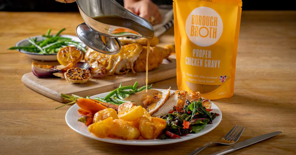 Borough Broth Launches Non-UPF Proper Beef and Chicken Gravies Food and Beverage Business