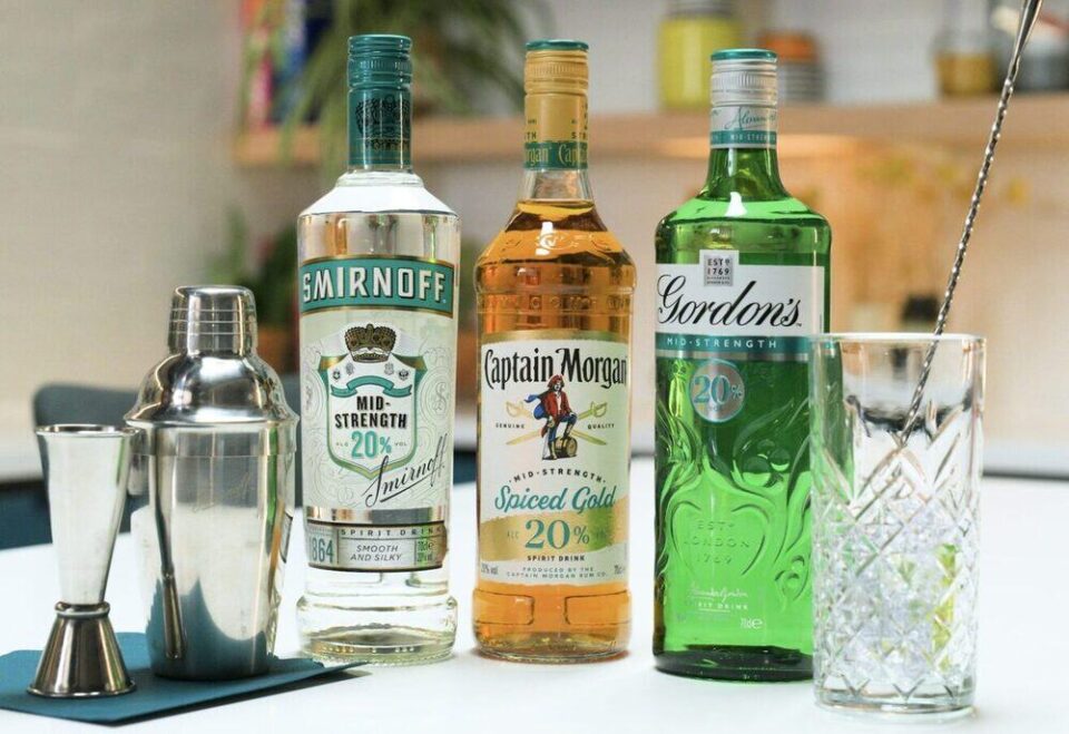 Diageo Shows Strength with Its Lower-ABV Lineup alcohol trends, alcoholic beverages, beverage innovation, brand strength, Diageo, drinks industry, lower-ABV, product line-up, Spirits Food and Beverage Business