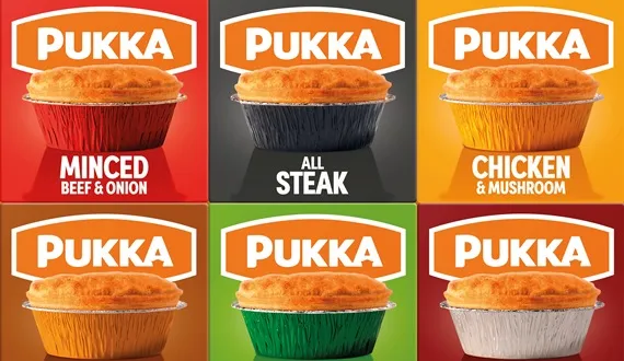 Pukka Revamps Its Chilled Pie Range "Brand refresh, chilled pies, food, new pack, packaging, pie range, pies, Pukka, Redesign Food and Beverage Business