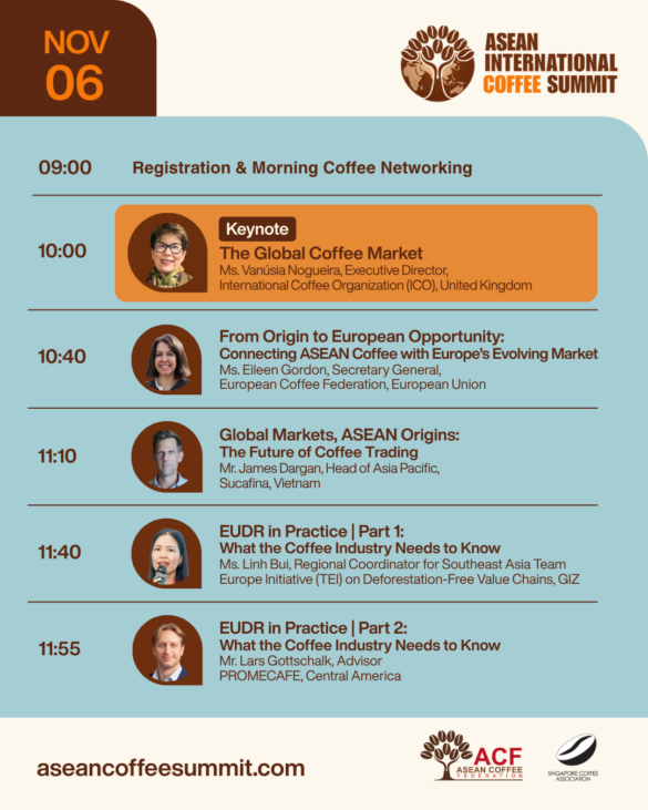 lobal Coffee Leaders to Gather in Singapore for ASEAN International Coffee Summit 2026 Food and Beverage Business lobal Coffee Leaders to Gather in Singapore for ASEAN International Coffee Summit 2026 Food and Beverage Business