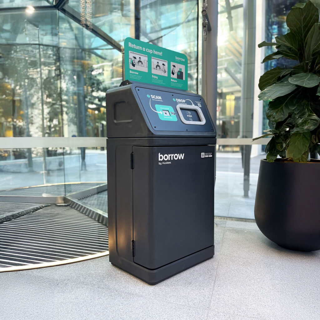 Huskee’s Smart Bin, Borrow Wins 2026 Australian Good Design Award Food and Beverage Business Huskee’s Smart Bin, Borrow Wins 2026 Australian Good Design Award beverage packaging, circular economy, food and drink packaging, food and drink sustainable packaging, Recyclability Food and Beverage Business