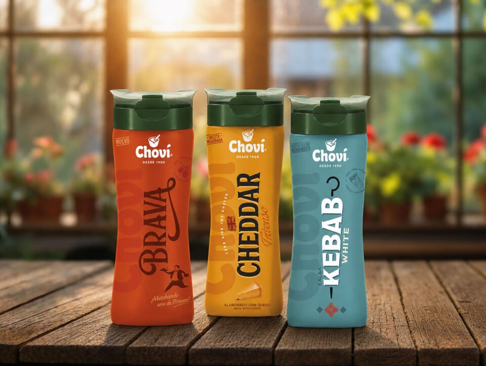 Amcor delivers bespoke flip top closure for Spanish sauce brand Choví Food and Beverage Business