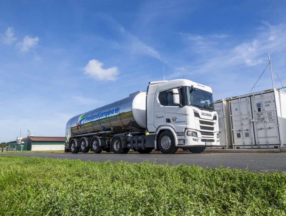 FrieslandCampina Aims to Reduce Milk-Transport Emissions climate action, dairy industry, emissions reduction, FrieslandCampina, Logistics, lower-emission transport, milk transport, Sustainability Food and Beverage Business