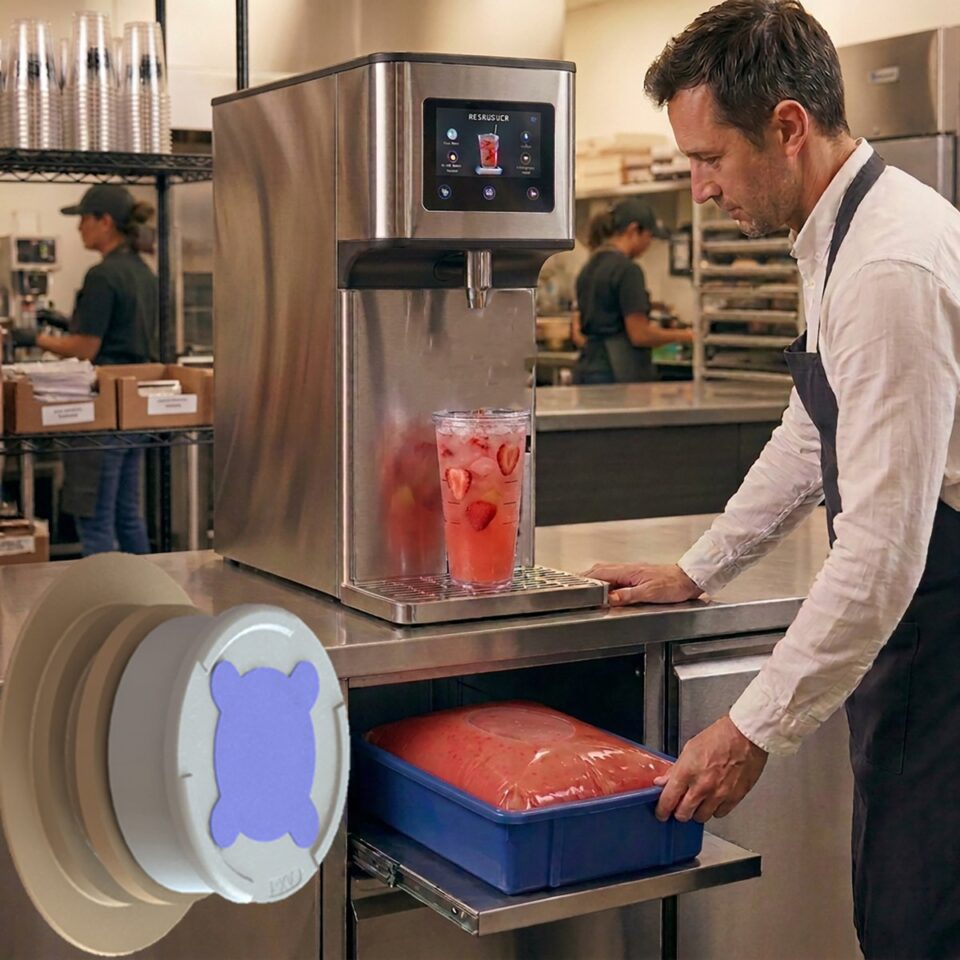 SIG launches CleanClic Connect fitment to simplify bag-in-box dispensing for foodservice beverage packaging, Flexible packaging, food and drink packaging, food and drink sustainable packaging, Food packaging Food and Beverage Business