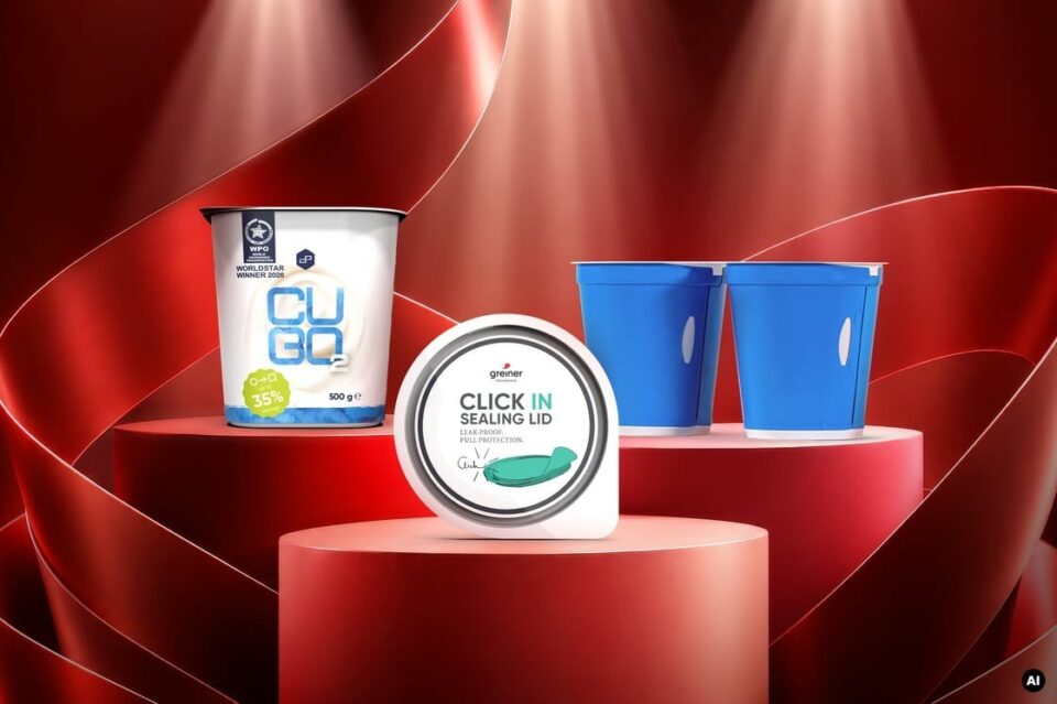 Greiner Packaging Wins Three International Awards for Innovative Packaging Solutions food and drink packaging, food and drink sustainable packaging, Food packaging, Recyclability Food and Beverage Business